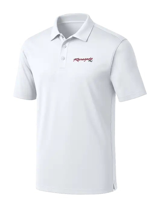 White Silk Touch Performance Polo w/Renegade RV Logo