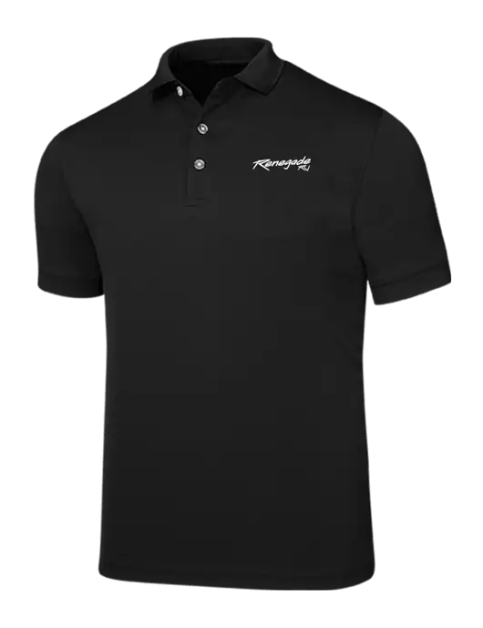 Callaway Ottoman Black Polo w/Renegade RV Logo
