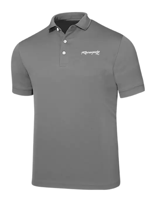 Callaway Ottoman Medium Grey Polo w/Renegade RV Logo