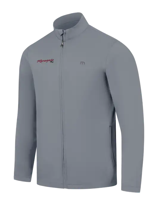 TravisMathew Light Medium Grey Surfside Full-Zip Jacket w/Renegade RV Logo