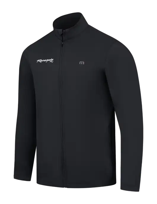 TravisMathew Black Surfside Full-Zip Jacket w/Renegade RV Logo