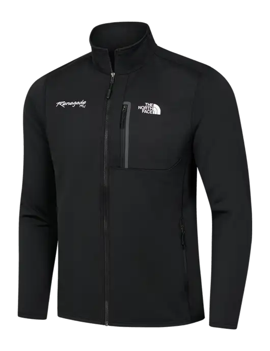 North Face Black Skyline Full-Zip Fleece Jacket w/Renegade RV Logo