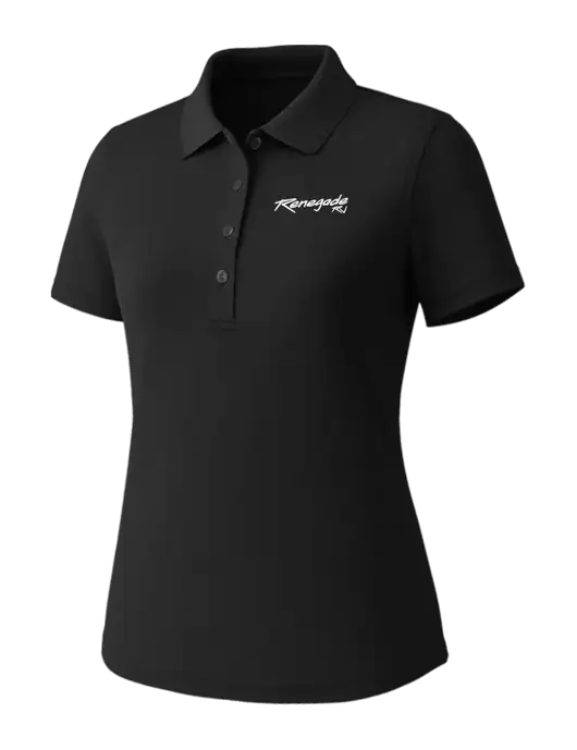 Callaway Womens Core Black Performance Polo w/Renegade RV Logo