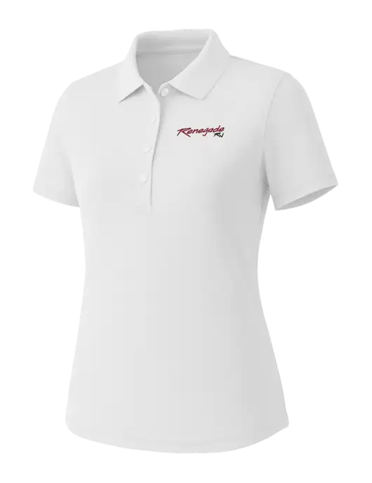 Callaway Womens Core Bright White Performance Polo w/Renegade RV Logo
