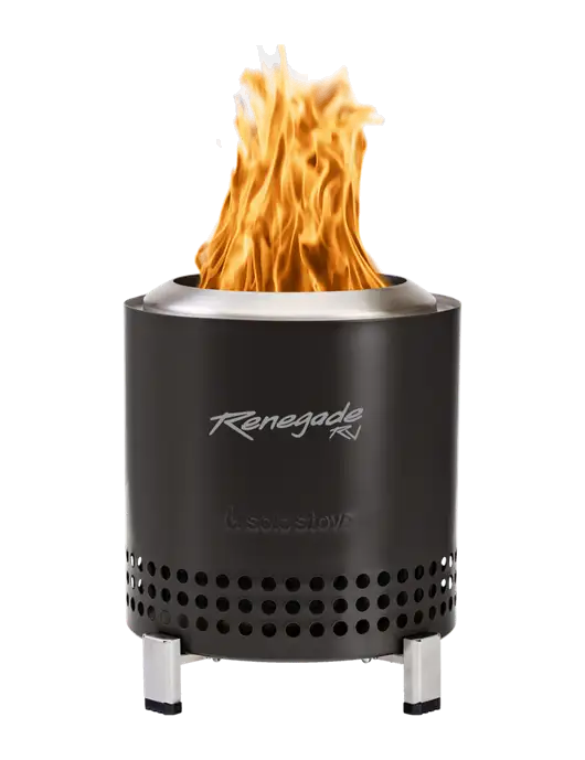 Solo Stove Black Mesa XL w/Renegade RV Logo