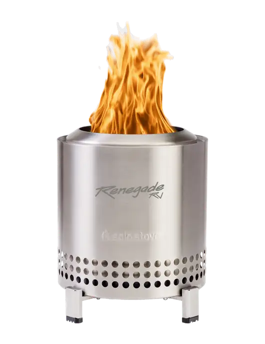 Solo Stove Stainless Steel Mesa XL w/Renegade RV Logo