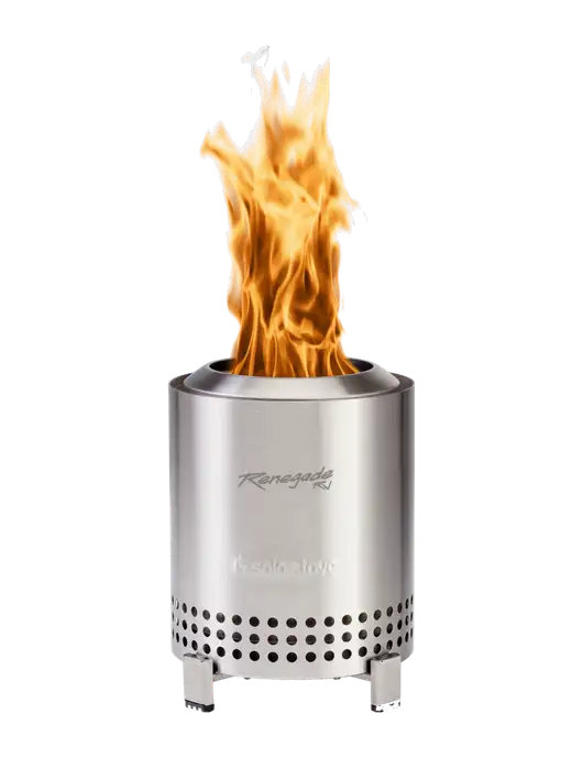 Solo Stove Stainless Steel Mesa  w/Renegade RV Logo